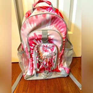Gear-Up Pottery Barn Teen Tie Dye Backpack in Pink/grey